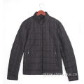 Mens Square Padding Jacket in 100%polyester Mens square quiting padding jacket Factory